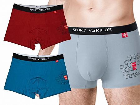 Трусы боксеры мужские VERICOH
