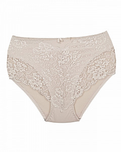 Женские трусы слипы с гипюром (большие размеры) ALINA 
